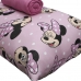 Jogo de Cama Portallar Solteiro Malha 100% Algodão Disney Big Minnie 2 Pçs Rosa