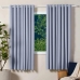 Cortina Blackout Bella Janela Titanium 100% PVC 2,60m X 1,70m Celeste