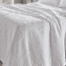 Cobre Leito Buettner Queen Jacquard Dupla Face Cenário Estampado Ravena 3 Peças Branco
