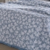 Cobre Leito Buettner Queen Jacquard Dupla Face Cenário Estampado Tales 3 Peças Azul
