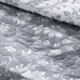 Cobre Leito Buettner Queen Jacquard Dupla Face Cenário Estampado Veras 3 Peças Cinza