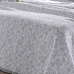 Cobre Leito Buettner King Jacquard Dupla Face Cen&aacute;rio Estampado Lina 3 Pe&ccedil;as Cinza