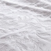 Cobre Leito Buettner King Jacquard Dupla Face Cenário Estampado Ravena 3 Peças Branco
