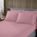Jogo de Cama Buettner Solteiro Malha Liso 2 Peças Image Rose