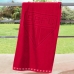 Toalha de Banho Buettner Jacquard Veludo Futebol Sao Paulo 70cmx140m Vermelho 