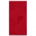 Toalha de Banho Buettner Jacquard Veludo Futebol Sao Paulo 70cmx140m Vermelho 