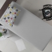 Jogo de Cama Portallar Solteiro Malha Mista Disney Mickey Icons 2 Peças Cinza
