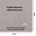 Toalha Banhão Buettner Nobre 100% Algodão Fio Penteado Everest 81cm x 150m Bege