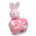 Manta e Bichinho Pelúcia Buettner Baby Microfibra Coelho Rosa