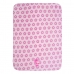 Manta Ber&ccedil;o Buettner Baby Estampada Microfibra Bordado Carinhosa 80cmx100m Rosa