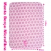 Manta Ber&ccedil;o Buettner Baby Estampada Microfibra Bordado Carinhosa 80cmx100m Rosa