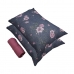 Jogo de Cama Casal Portallar Malha 100% Algodão Sevilha 3 Peças Rosa
