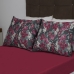 Jogo de Cama Queen Portallar Malha 100% Algodão Nápoles 3 Peças Vermelho
