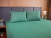 Jogo de Cama King Portallar Malha 100% Algodão Supreme 3 Peças Verde