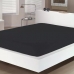 Lençol Tecebem Solteiro Malha Com Elástico Liso 88cmx188mx30cm Preto