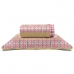 Cobre Leito com Porta Travesseiro Buettner Solteiro Estampado Matelassê Renove Juvenil Lilli 02 Peças Lilas