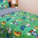 Edredom Portallar Casal Malha Mista Disney Mickey Tune 2,00mx220m Azul