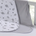 Cueiro Duplo Tecebem Baby Malha 100% Algodão Estampado Leon 80cm x 90cm Cinza