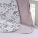 Cueiro Duplo Tecebem Baby Malha 100% Algodão Estampado Lizi 80cm x 90cm Rosinha