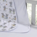 Cueiro Duplo Tecebem Baby Malha 100% Algodão Estampado Tom 80cm x 90cm Branco