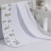 Cueiro Simples Tecebem Baby Malha 100% Algodão Estampa Tom 80cm x 90cm Branco