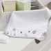 Kit Toalhinha de Boca Com 02 Peças Tecebem Baby Malha 100% Algodão Leon Branco