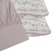 Jogo de Cama Tecebem Queen Malha 100% Algodão Grazi 3 peças Premium Rosinha