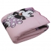 Edredom Portallar Casal Malha 100% Algodão Disney Minnie Beauty 2,00mx220m Rosa