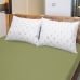 Jogo de Cama Portallar King Malha 100% Algodão Premiun Classic Vitoria 3 Peças Verde Pedra