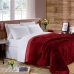 Edredom Buettner King Plush Flannel 100% Poliéster Dupla Face 260mx280m Vermelho Escuro & Vermelho Claro