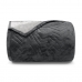 Cobertor Buettner Solteiro Flannel Plush 100% Poliéster Dupla Face 160mx240m Metal Escuro / Metal Claro