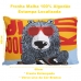 Fronha Portallar Malha 100% Algodão Estampa Localizada Dj Urso 48cmx68cm Branco
