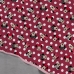 Edredom Portallar Casal Malha Misto 70% Algodão e 30% Poliéster Disney Minnie Wine 2,00mx2,20m Malbec Claro