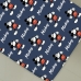 Jogo de Cama Portallar Solteiro Malha Mista 65% Algod&atilde;o e 35% Poli&eacute;ster Estampado Disney Mickey Mouse 2 P&ccedil;s Azul