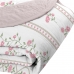 Cobre Leito Tecebem Casal Malha 100% Algod&atilde;o Estampado em Matelass&ecirc; Grazi 210x240m Rosinha