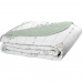 Cobre Leito Tecebem Queen Malha 100% Algod&atilde;o Estampado em Matelass&ecirc; Fran 240x260m Verde