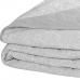 Cobre Leito Tecebem Queen Malha 100% Algod&atilde;o Estampado em Matelass&ecirc; Brian 240x260m Cinza