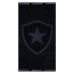 Toalha de Banho Buettner Jacquard Barra Bordada Veludo 100% Algodão Futebol Botafogo 70cmx140m Preto