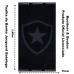 Toalha de Banho Buettner Jacquard Barra Bordada Veludo 100% Algodão Futebol Botafogo 70cmx140m Preto