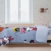 Edredom Portallar Solteiro Malha Mista 70% Algod&atilde;o e 30% Poli&eacute;ster Disney Minnie Beauty 150mx220m Cinza