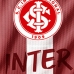 Toalha de Praia KazzaVip Microfibra 100% Poliéster Estampada Vamos Vamos Inter 70cmx140m Vermelha