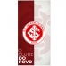 Toalha de Praia KazzaVip Microfibra 100% Poli&eacute;ster Estampada Inter O Clube Do Povo 70cmx140m Vermelha