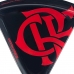 Prato Pizza Fatia Allmix Vidro Licenciado Rubro-Negros Flamengo Preto