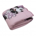 Edredom Portallar Solteiro Malha 100% Algod&atilde;o Disney Minnie Beauty 150mx220m Rosa