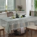 Toalha de Mesa Interlar Renda 100% Poliéster Retangular Color 150m x 220m 6 Lugares Pistache