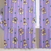 Cortina Infantil Buettner Microfibra 100% Poliéster Fulanitos Flower Lilás