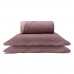 Kit Colcha Buettner King Microfibra 100% Poli&eacute;ster Matelass&ecirc; Sem Costura Metr&oacute;pole Maya 3 Pe&ccedil;as Rose