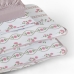 Jogo de Cama Tecebem Casal Malha 100% Algod&atilde;o Estampado Grazi 4 p&ccedil;s Premium Rosinha