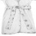 Roupão Infantil Tecebem Com Capuz Malha Plush Atoalhado Leon 88% Algodão 12% Poliéster Branco