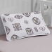 Fronha KazzaVip-Store Baby Malha 100% Algodão Cristina Estampada 40cmx60cm Branco